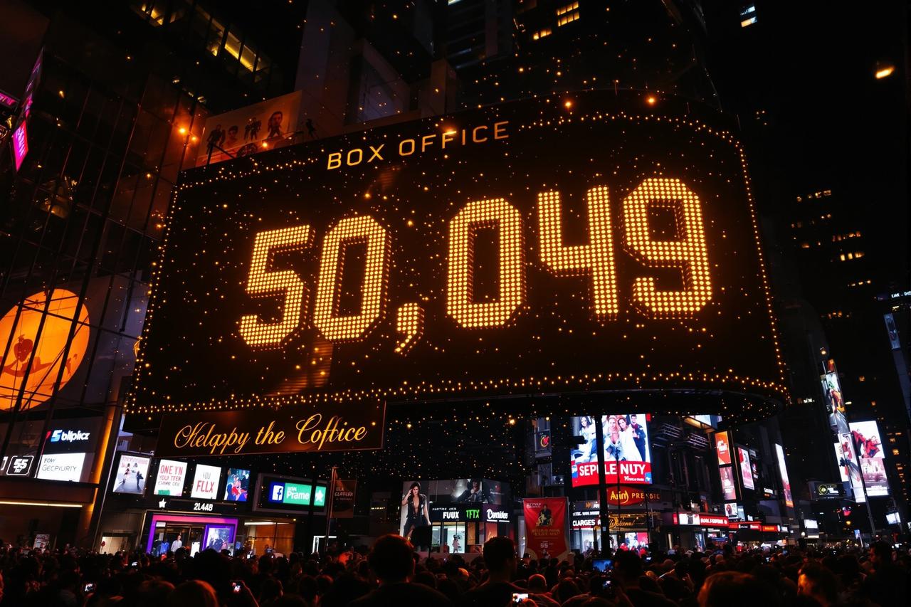 密桃影视年度票房突破50亿，创历史新高